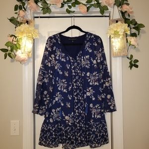 STUNNING White House Black Market floral, flowy boho dress! ❤️